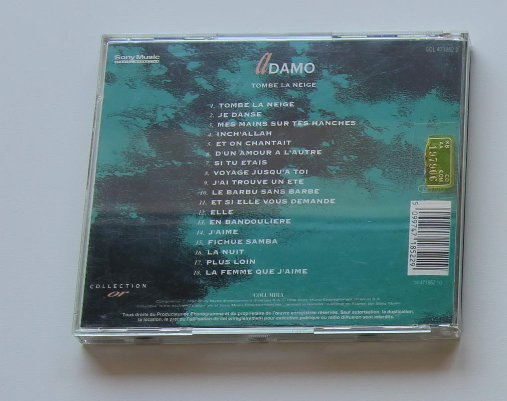 Adamo - Tombe La Neige Arka