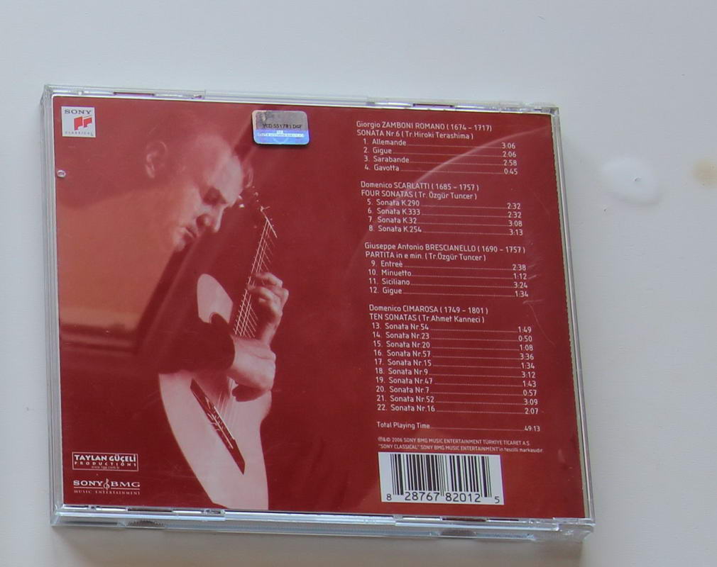 Ahmet Kanneci - Plays Italian Baroque Arka