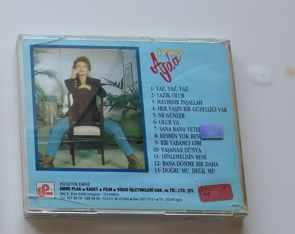 Ajda Pekkan - Ajda 1990 Arka