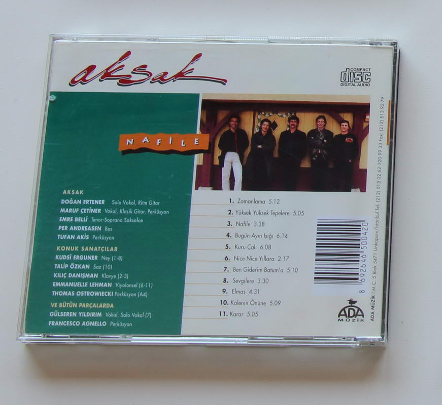 Aksak - Nafile Arka
