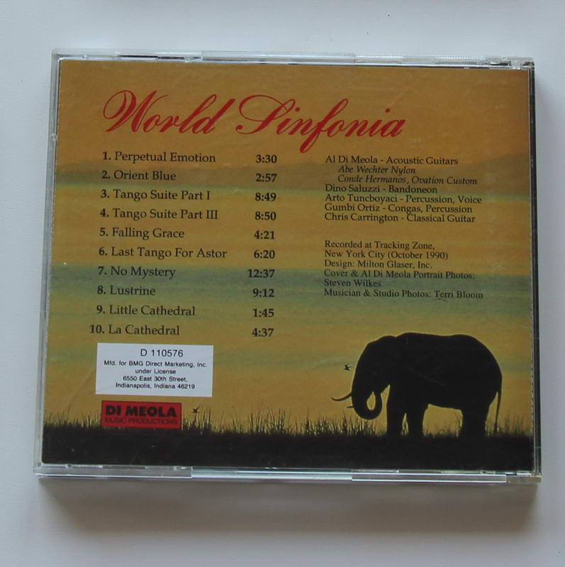 Al Di Meola - World Sinfonia Arka