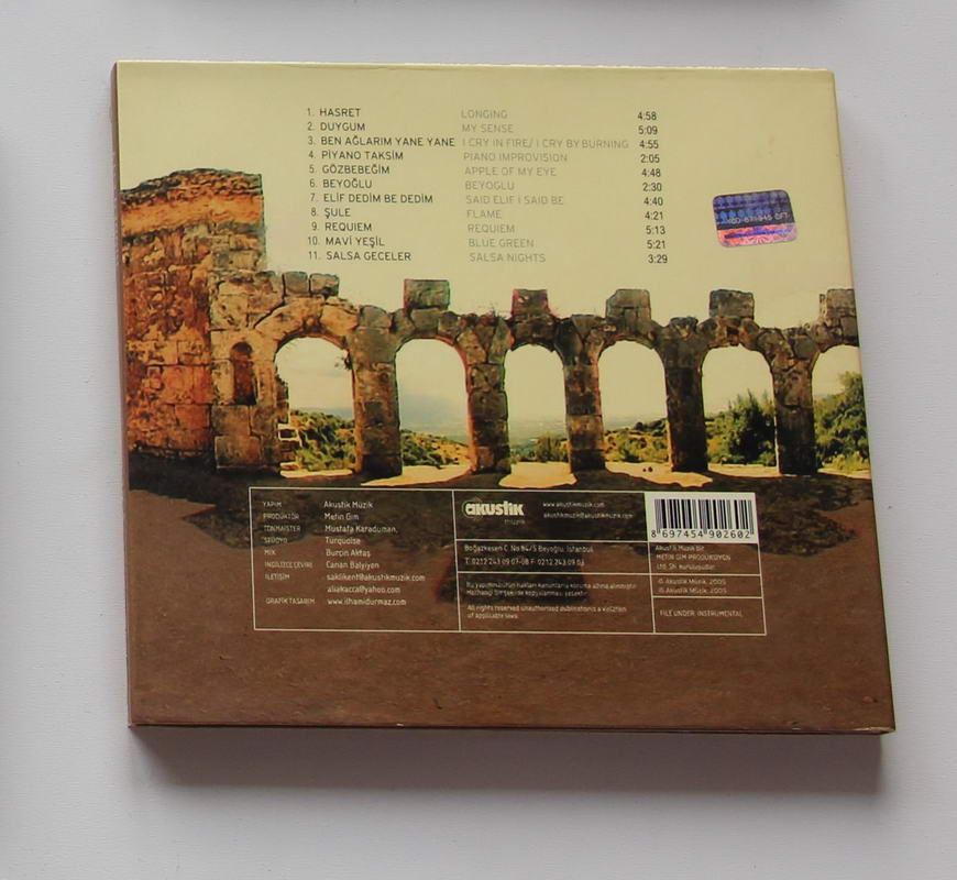 Ali Akaçça, Çağ Erçağ, Burak Canözer - Saklıkent - Hidden City Arka