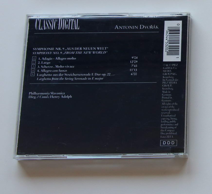 Antonin Dvorak - Aus Der Neuen Welt Arka