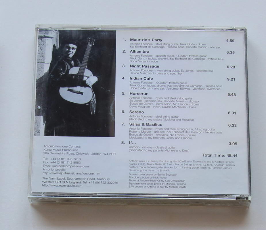Antonio Forcione - Ghetto Paradise Arka