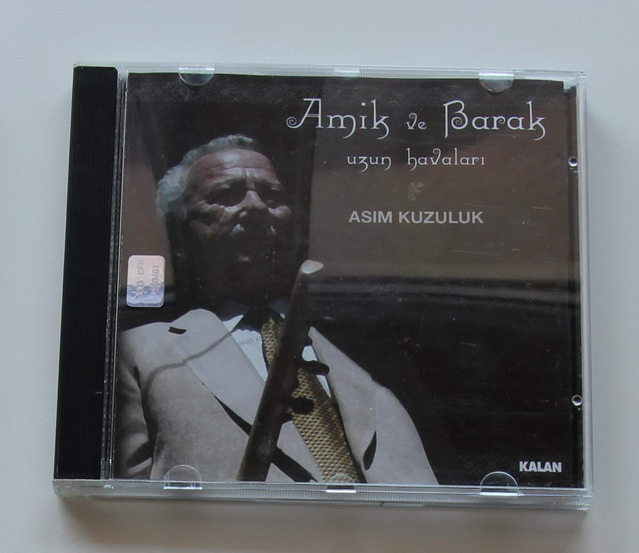 Asım Kuzulu - Amik ve Barak Uzun Havaları Ön