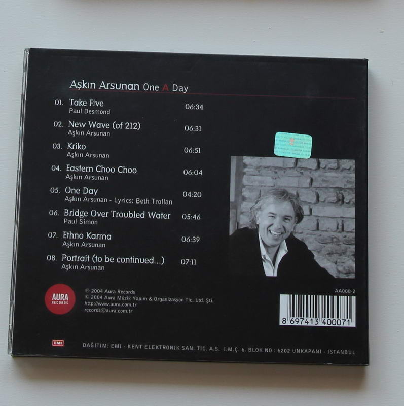 Aşkın Arsunan - One A Day Arka