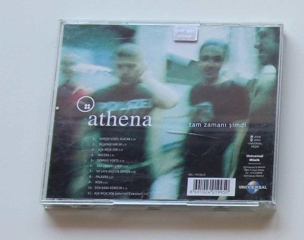 Athena - Tam Zamanı Şimdi Arka
