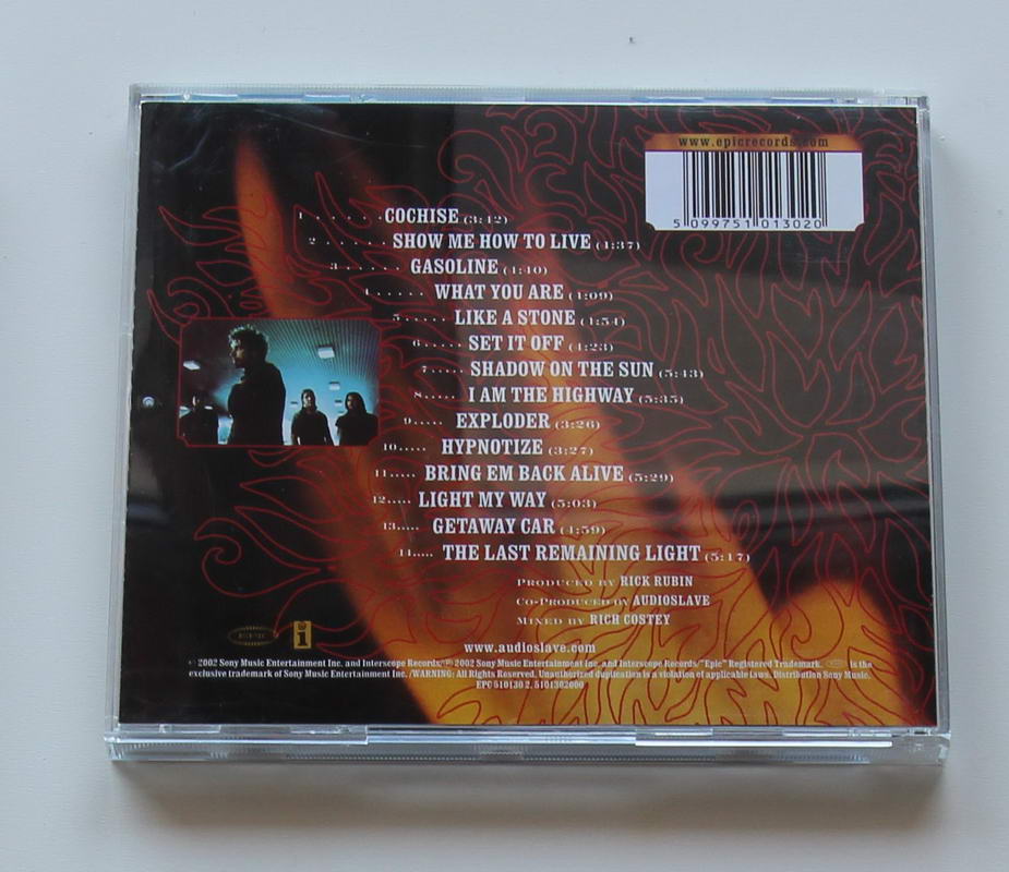 Audioslave - Audioslave Arka