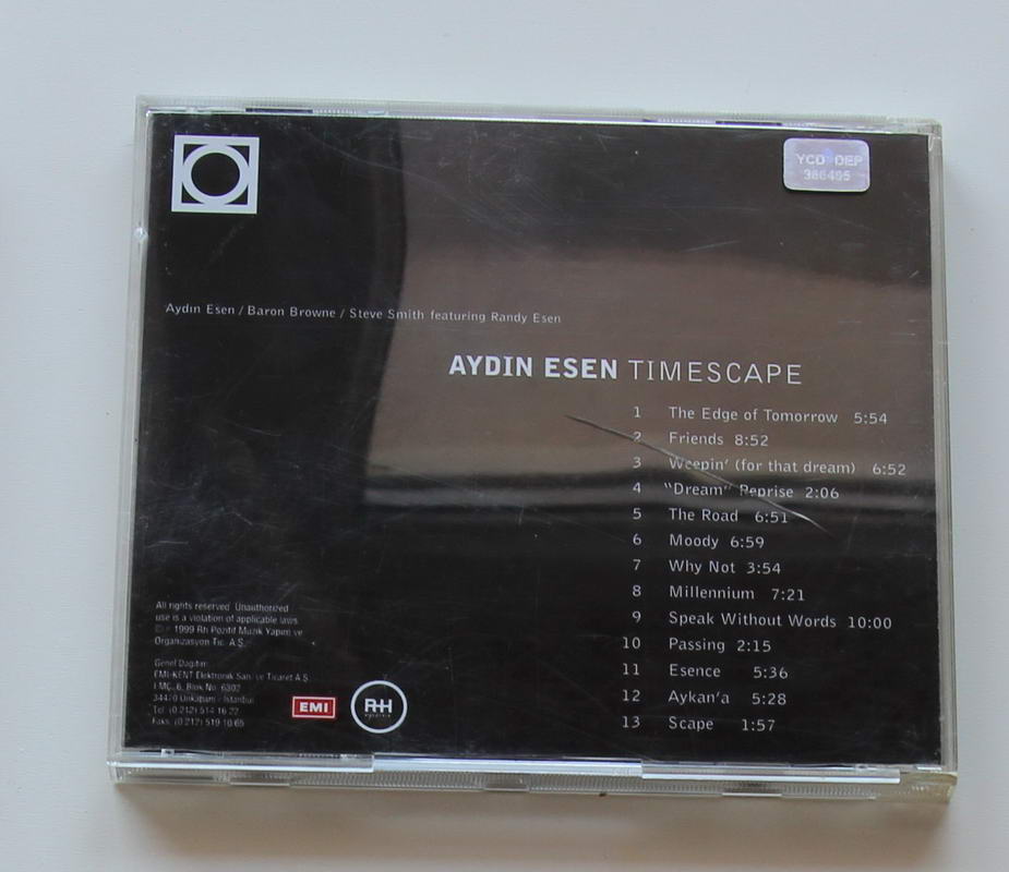 Aydın Esen - Timescape Arka