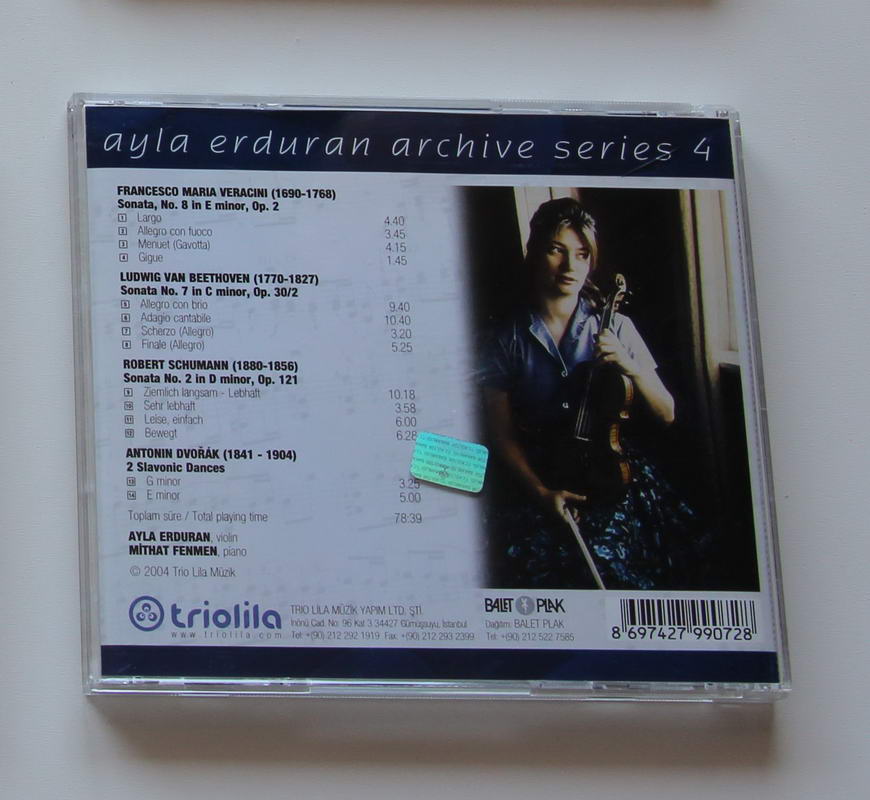Ayla Erduran - Archive Series 3 Arka