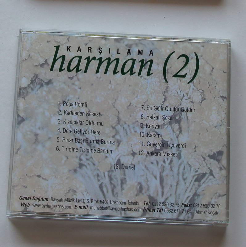 Aynur Haşhaş - Harman 2 Arka