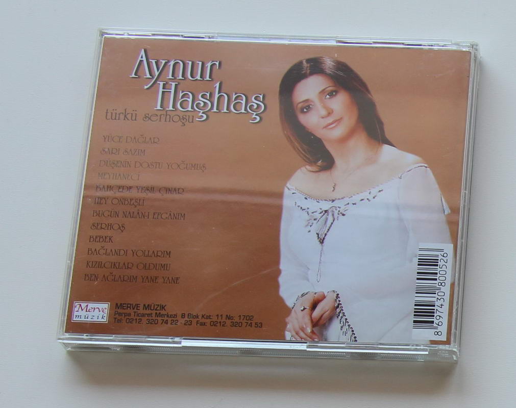 Aynur Haşhaş - Türkü Şerhoşu Arka