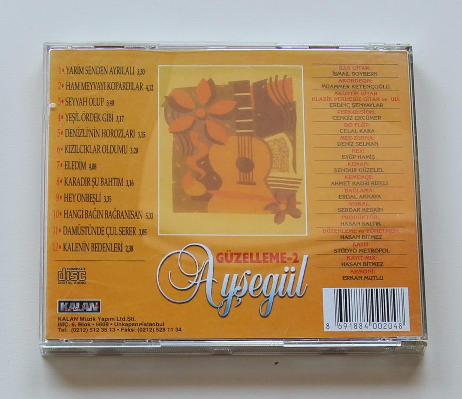 Ayşegül - Güzelleme 2 Arka