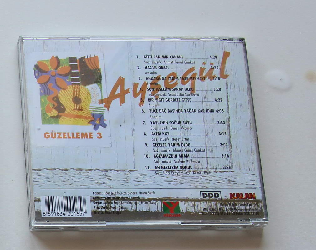 Ayşegül - Güzelleme 3 Arka