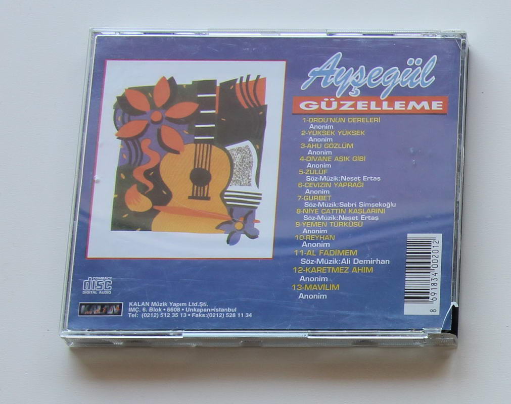 Ayşegül - Güzelleme   Arka