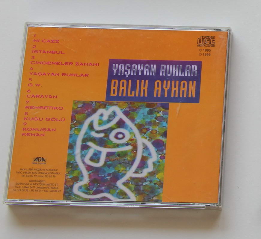 Balık Ayhan - Yaşayan Ruhlar Arka