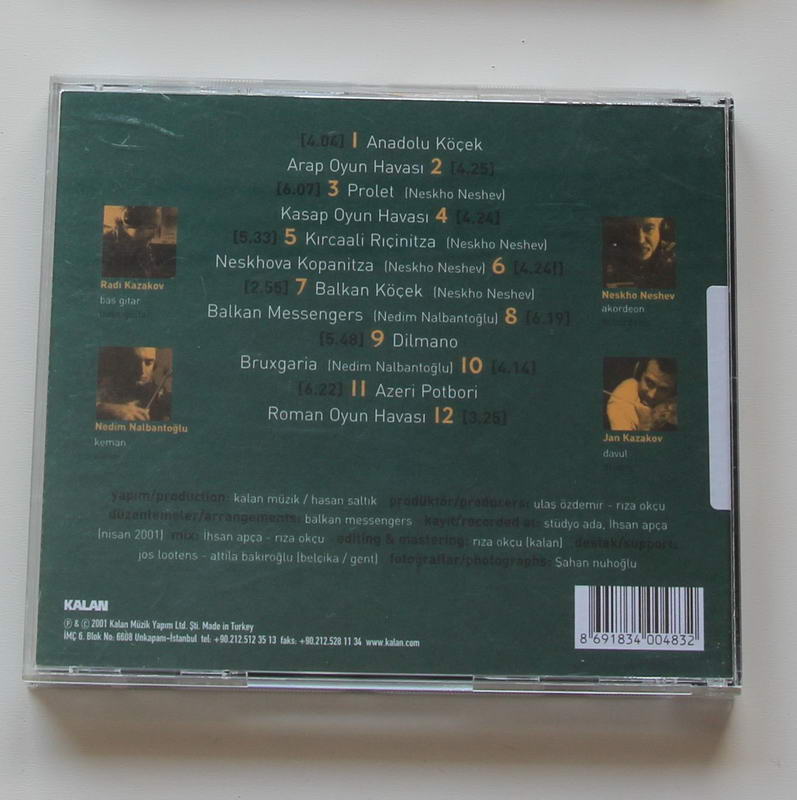 Balkan Messengers - Balkan Messengers Arka