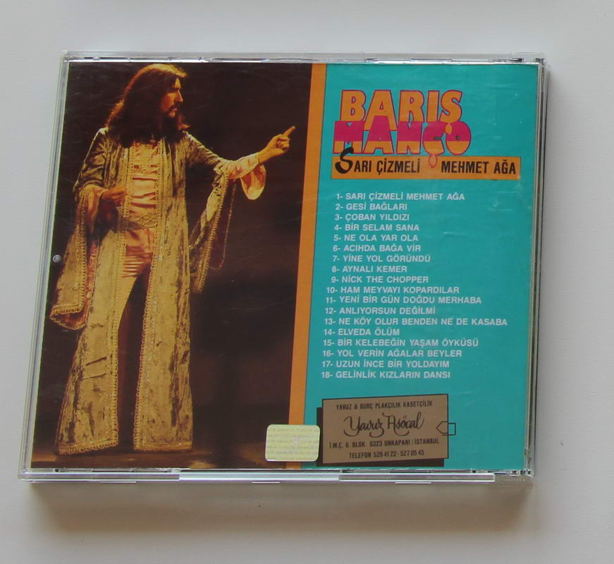 Barış Manço  - Sarı Çizmeli Mehmet Ağa Arka