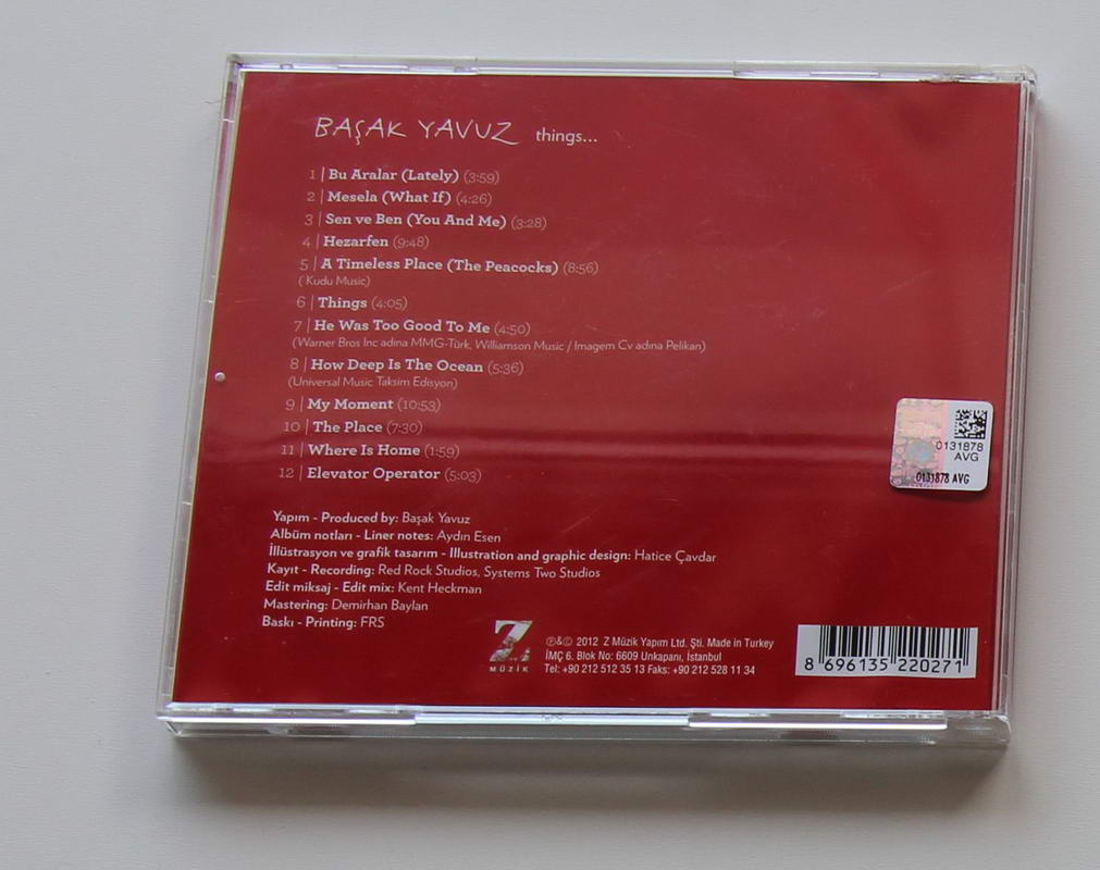 Başak Yavuz - Things Arka