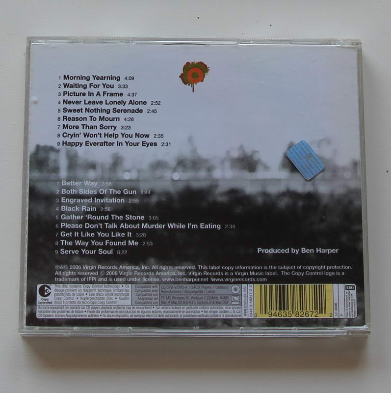 Ben Harper - Both Sides Of The Gun Arka