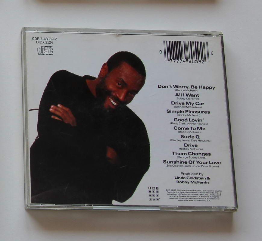 Bobby McFerrin - Simple Pleasures Arka