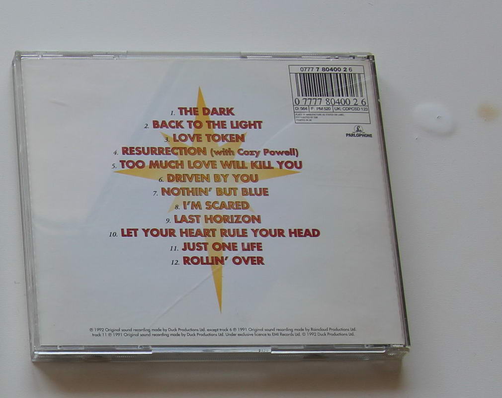 Brain May - Back to the Light Arka