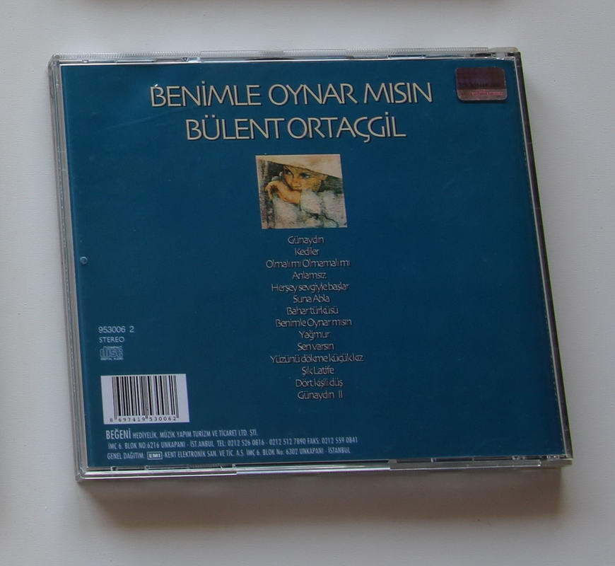 Bülent Ortaçgil - Benimle Oynar Mısın Arka