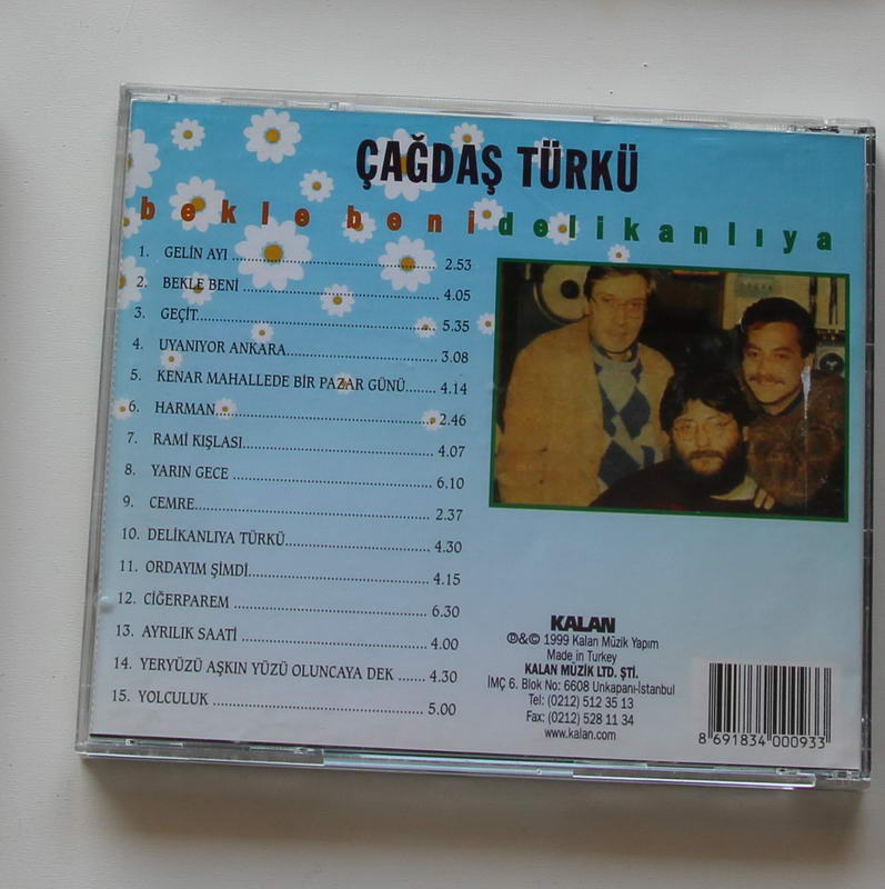 Çağdaş Türkü - Bekle Beni Delikanlıya Arka