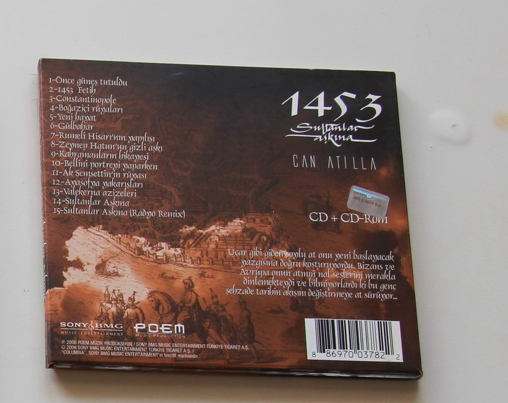 Can Atilla - 1453 Sultanlar Aşkına Arka