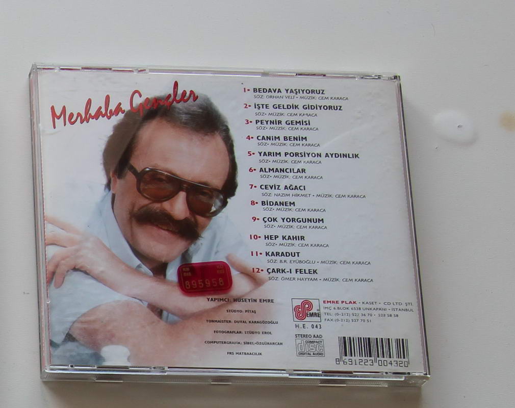 Cem Karaca - Merhaba Gençler Arka