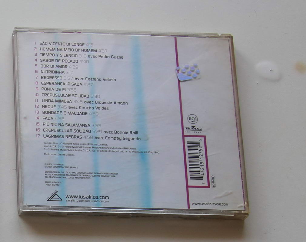 Cesaria Evora - Sao Vicente di Longe Arka