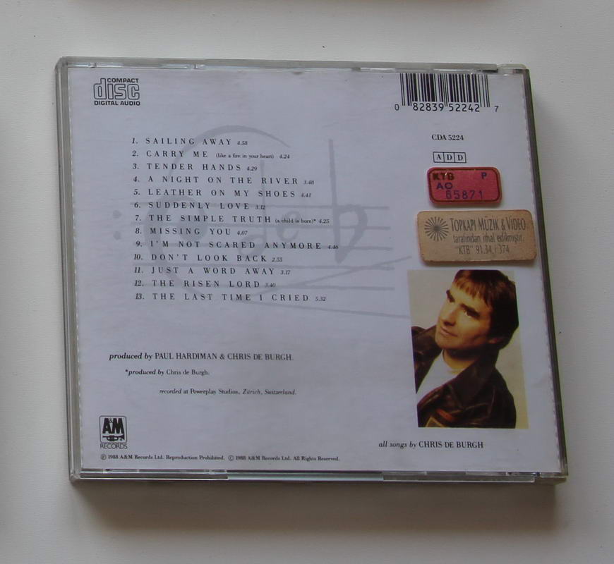 Chris De Burgh - Flying Colours Arka