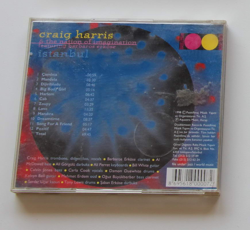 Craig Harris - İstanbul Arka