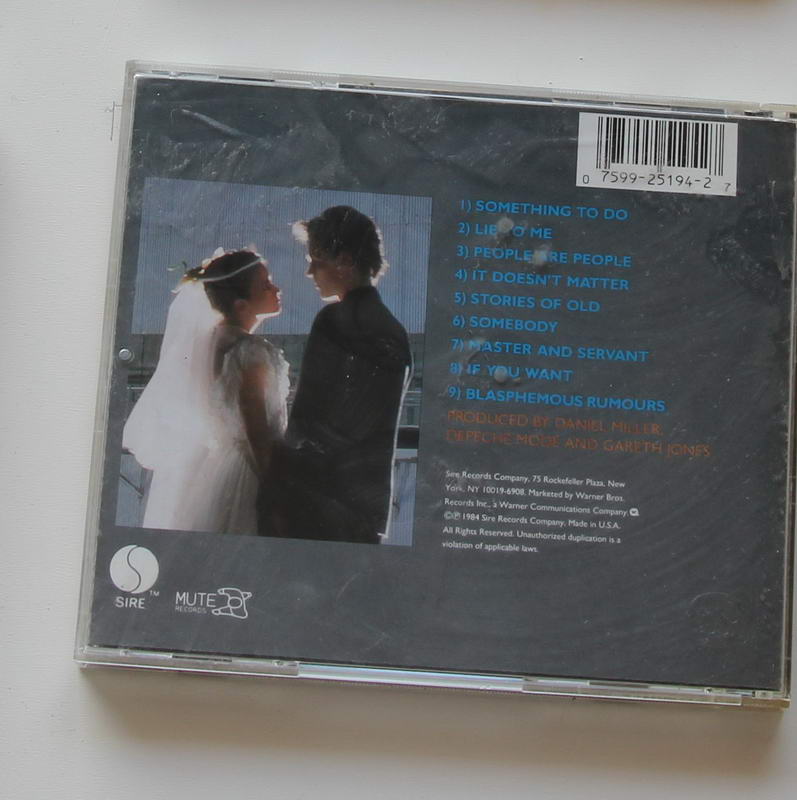 Depeche Mode - Some great reward Arka
