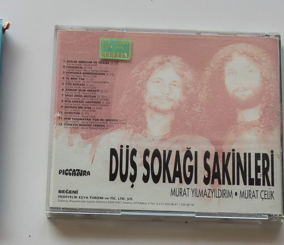 Düş Sokağı Sakinleri - Düş Sokağı Sakinleri Arka