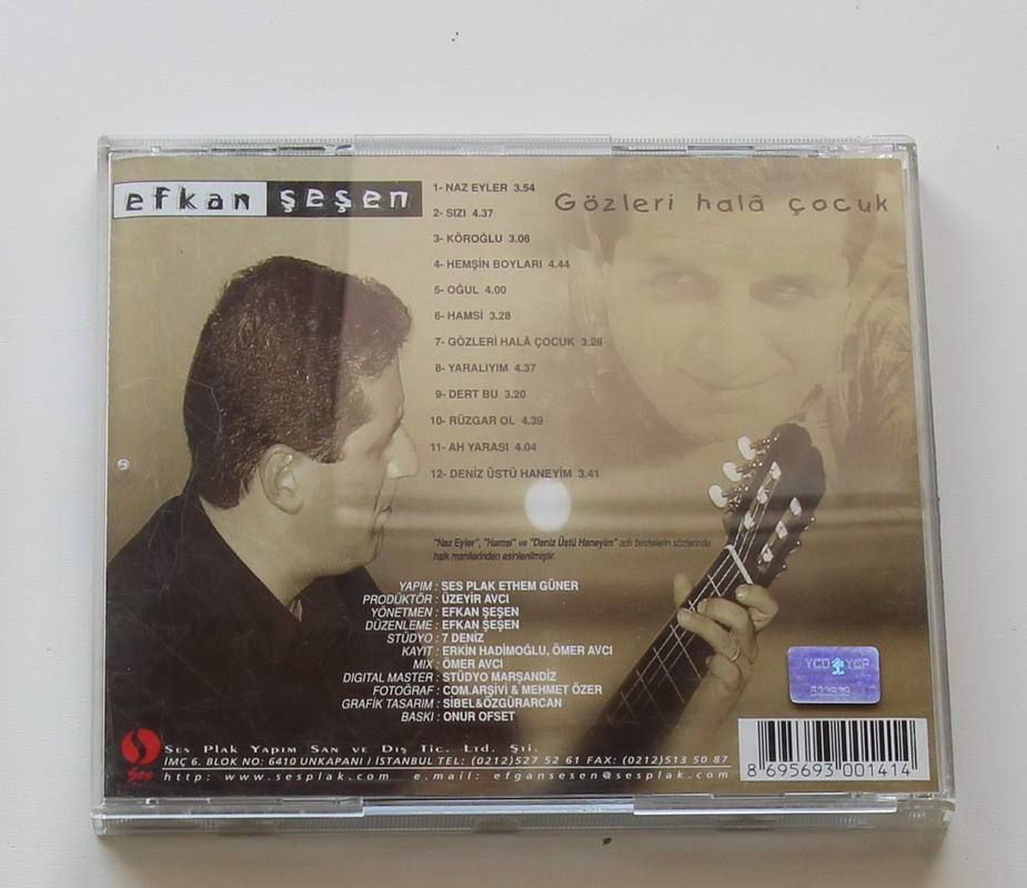 Efkan Şeşen  - Gözleri Hala Çocuk Arka
