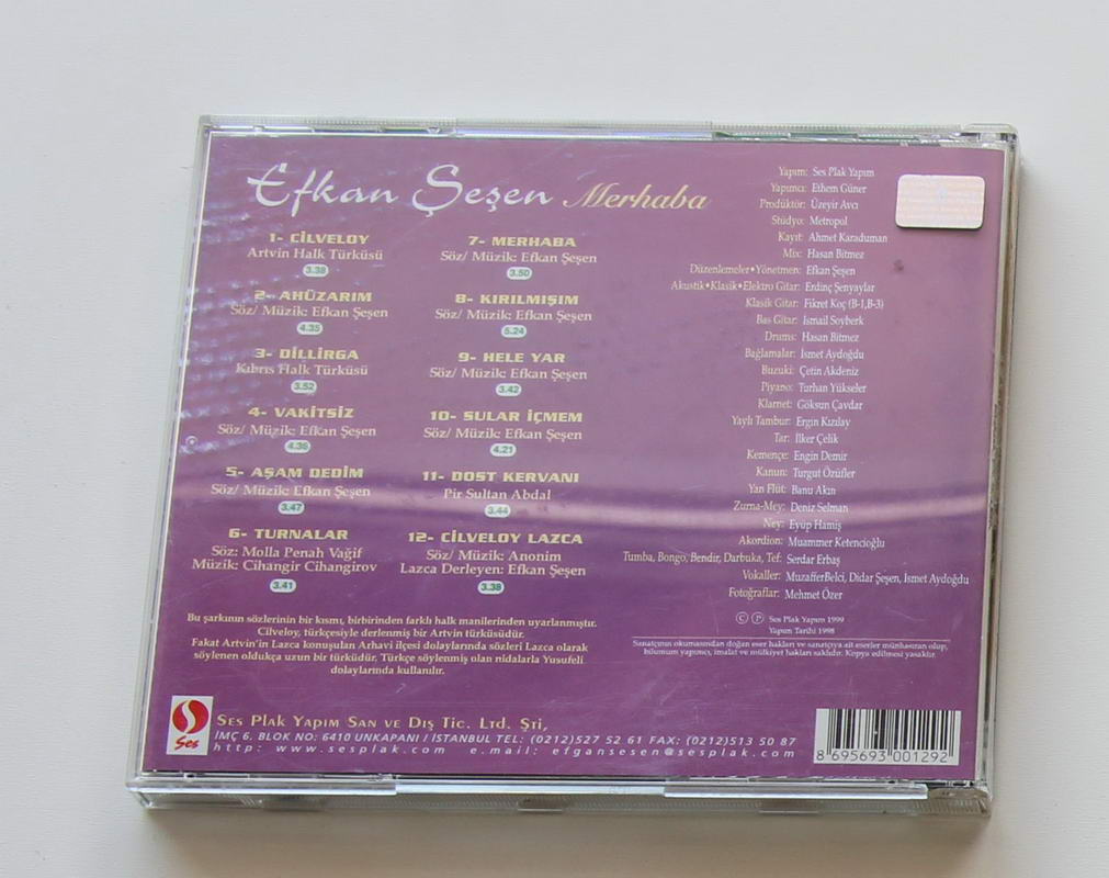 Efkan Şeşen  - Merhaba Arka