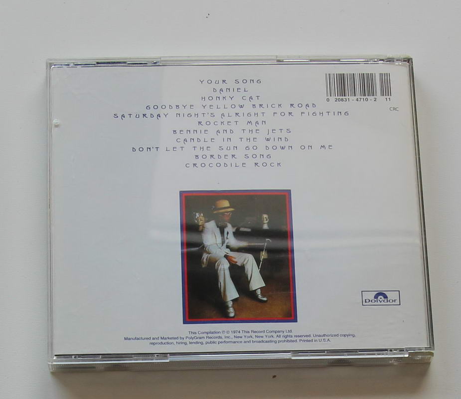 Elton John - Greatest Hits Arka
