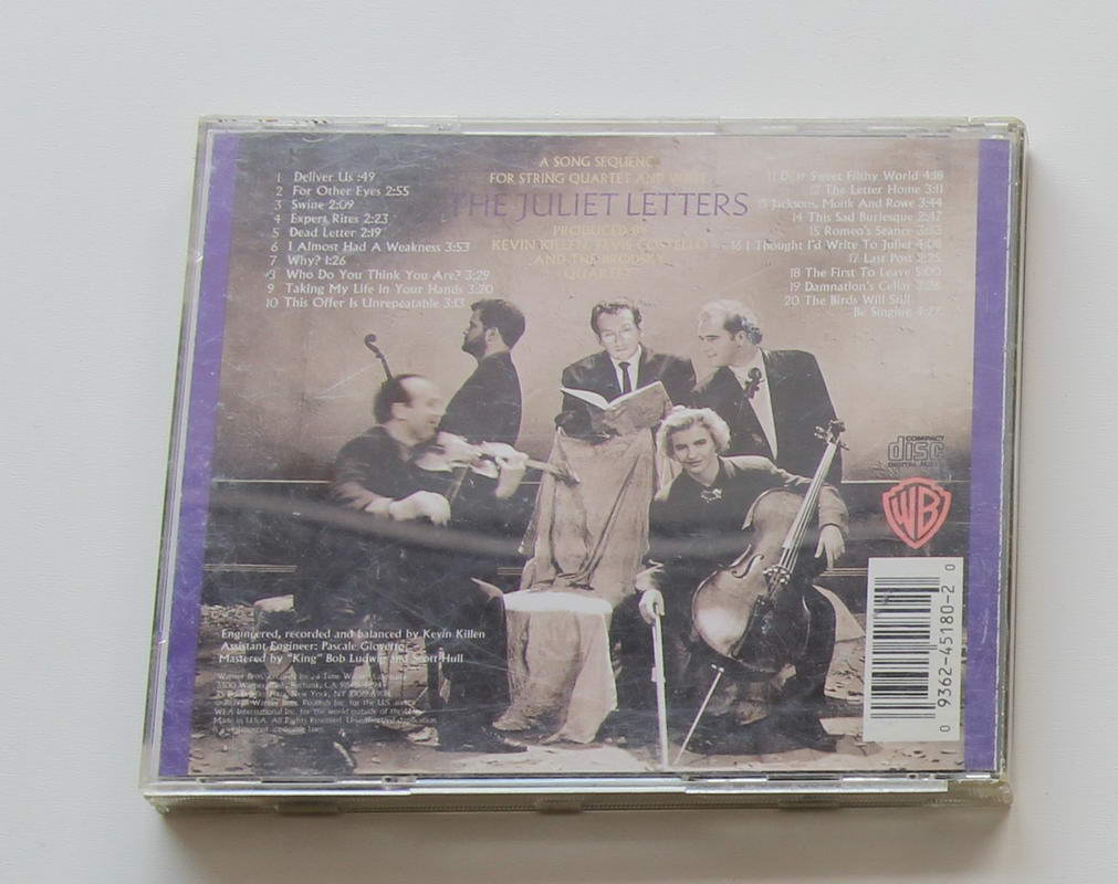 Elvis Costello - The Juliet Letters Arka