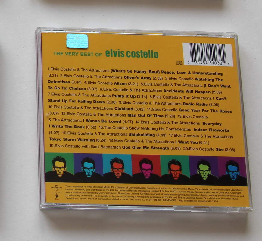 Elvis Costello - The Very Best Of Arka