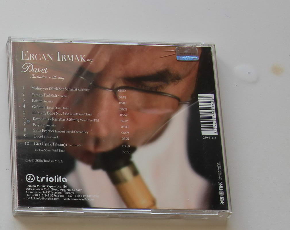 Ercan Irmak - Davet Arka