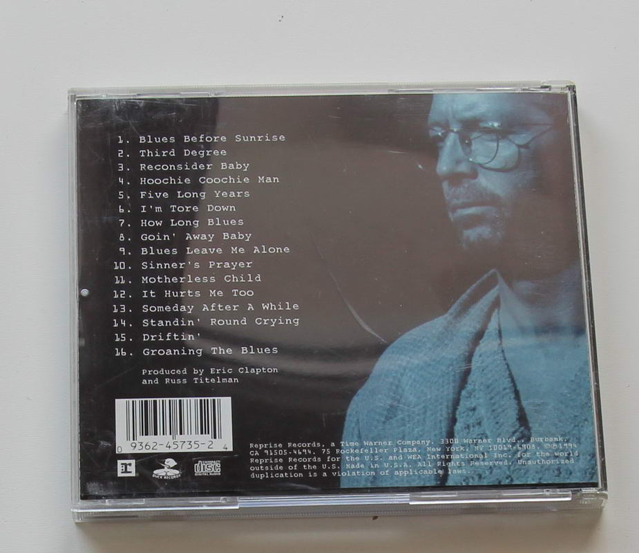Eric Clapton - From The Cradle Arka