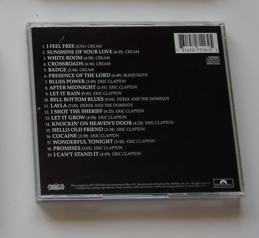 Eric Clapton - The Cream of Clapton Arka