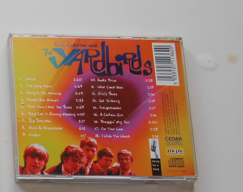 Eric Clapton & The Yardbirds - Eric Clapton & The Yardbirds Arka