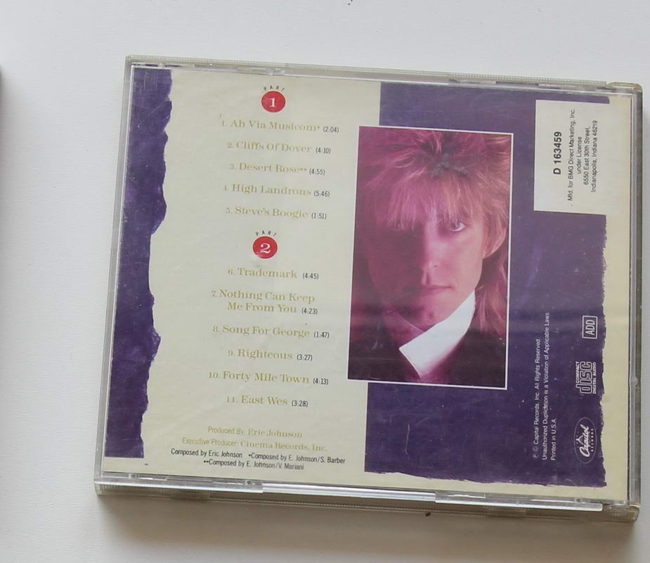 Eric Johnson - Ah Via Musicom Arka