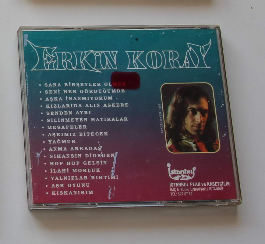 Erkin Koray - Erkin Koray Arka