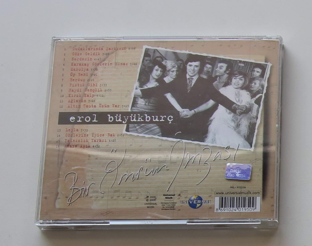 Erol Büyükburç - Bir Ömrün İmzası Arka