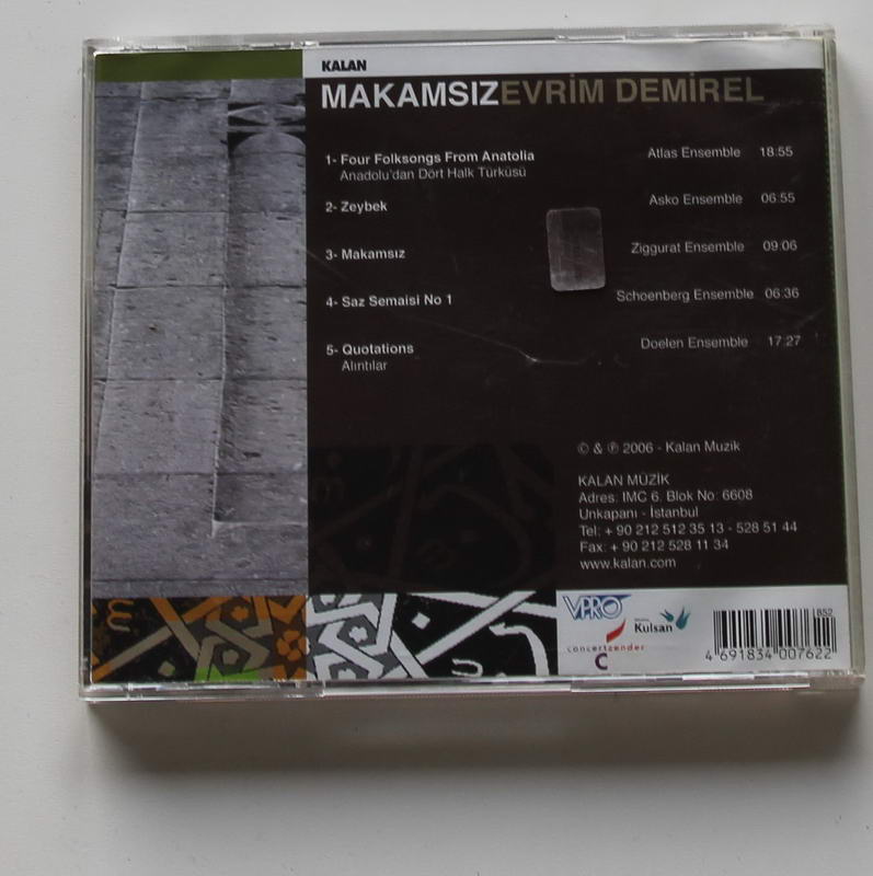 Evrim Demirel - Makamsız Arka