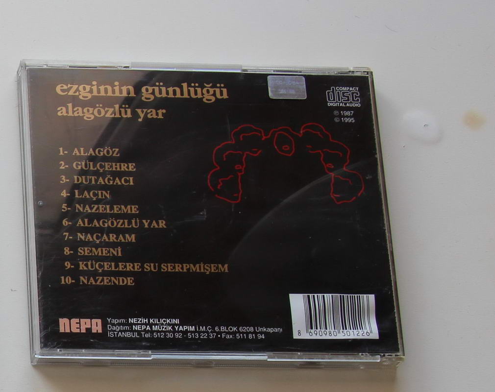 Ezginin Günlüğü - Alagözlü yar Arka