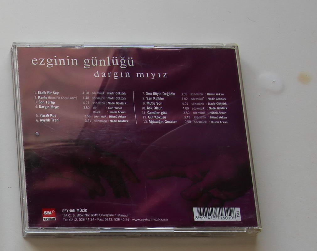 Ezginin Günlüğü - Dargın Mıyız Arka
